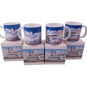 UPDATED QTY - ONE Vtg Creole Queen Mug New Orleans River Cruises